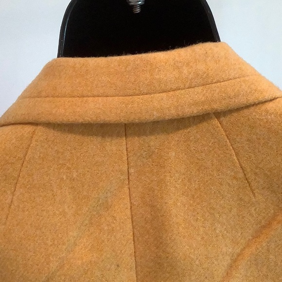 Talbots wool blend yellow blazer, size 8P - Picture 9 of 12